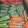 El cooksnap de Ari Rodriguez cuando hizo Verduras al horno con huevo poché.