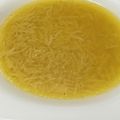El cooksnap de Marieta cuando hizo Sopa de pollo y jamón.
