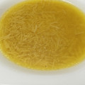 El cooksnap de Marieta cuando hizo Sopa de pollo y jamón.