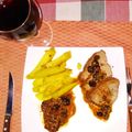 El cooksnap de @Arielbig cuando hizo Lomo a la pimienta negra con papas a la crema.