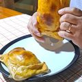 El cooksnap de Monica Riffo cuando hizo Sopa de verdura.