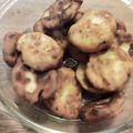 Evelin Balogh_1 Cooksnap-ja, amikor elkészítette a(z) Sajtos-újhagymás burgonyapürés korongok receptet.
