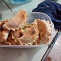 El cooksnap de Karina Ruiz De Ferreyra cuando hizo Empanadas santiagueñas al estilo de Luis Landriscina.