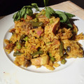 El cooksnap de Zaida TC @alquimiasfood cuando hizo Arroz con ibéricos y verdura.