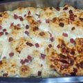 El cooksnap de Cristina Hernández cuando hizo Coliflor gratinada con bechamel y jamón serrano.