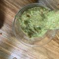 El cooksnap de Anabella Freitas cuando hizo Guacamole (salsa de palta).