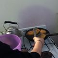 El cooksnap de Jonathan cuando hizo Donas fritas.