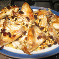 El cooksnap de Becky cuando hizo Alitas de pollo con frutos secos al limón.