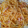El cooksnap de GOOMER (en salsa verde) cuando hizo Espaguetis a la Carbonara versión italiana.