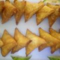 Mr.Newton's cooksnap of when they made Beef samosas.