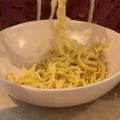 Cooksnap de Margarida quando cozinhou Esparguete com Alho e Limão.