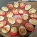 mello.n.az's cooksnap of when they made deviled eggs.