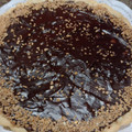El cooksnap de cousanguinettilau cuando hizo Tarta toffee con ganache de chocolate y maní.