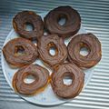 El cooksnap de yudithbrun cuando hizo Donas bañadas con chocolate 🍩.