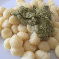 El cooksnap de Marieta cuando hizo Salsa pesto.