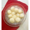 Amrita Mallik 's cooksnap of when they made রসগোল্লা (rosogolla recipe in bengali).
