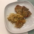 Bába Magdi Cooksnap-ja, amikor elkészítette a(z) Savanyú káposzta ágyon sült tarja receptet.