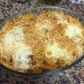 El cooksnap de EsterOM cuando hizo Macarrones gratinados.