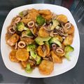 Cooksnap dari NS untuk resep Cumi & tofu saus tiram