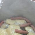 El cooksnap de Andrea Vargas cuando hizo Curanto a la olla (rápido).