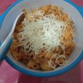Cooksnap dari Icha Monica Sari untuk resep Macaroni bolognese MPASI 1+