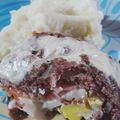 El cooksnap de Manqu Dominguez cuando hizo Pan de carne relleno.