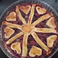 Kstee Cooksnap-ja, amikor elkészítette a(z) Cseresznyés-meggyes rácsos pite receptet.