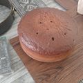 El cooksnap de Claudio Chaura cuando hizo Bizcochuelo de chocolate.