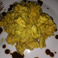 El cooksnap de Magali Sosa cuando hizo Arroz con pollo al curry.