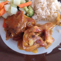 El cooksnap de Miryam Donato Mendoza cuando hizo Pollo en salsa de mostaza, cerveza y miel.