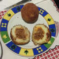El cooksnap de Uchi Lopez cuando hizo Bombas de patata rellenas de carne.