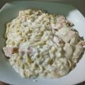 Cooksnap dari Momsri142 (@dapurmamita) untuk resep Mie saus carbonara (versi simple)