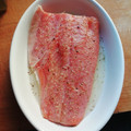 El cooksnap de Charo Gil Muñoz cuando hizo Salmón al limón en microondas.