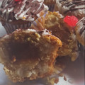 El cooksnap de graciela martinez IG @gramar09ok ☺💗 cuando hizo Muffins de manzana y dulce de leche.