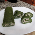 El cooksnap de Alejandra Soriano Marco cuando hizo Rolls de espinacas y salmón.