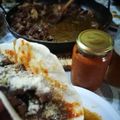 El cooksnap de Fernando Sensini cuando hizo Tacos mexicanos.