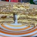 Tamás Bertalan Cooksnap-ja, amikor elkészítette a(z) Habos diós szelet receptet.