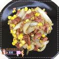 棠棠 的 清年菜料理: 洋蔥毛豆炒香腸 cooksnap