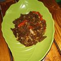 Cooksnap dari Debby Sisilia untuk resep Sapi lada Hitam (Saori)