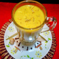 Vandana Johri का कुकस्नैप जब उन्होंने हल्दी वाला दूध इम्यूनिटी बूस्टर (Haldi wala doodh immunity booster recipe in Hindi) बनाया था।
