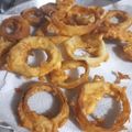 El cooksnap de Claudia Elisabeth cuando hizo Aros de cebolla fritos.