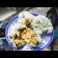Cooksnap của Thu Mèo khi họ làm theo món Xôi khúc lá dứa