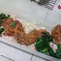 El cooksnap de Agüero Leti cuando hizo Hamburguesas de Lentejas.