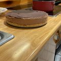El cooksnap de Paula Berdor cuando hizo Cheesecake de nutella sin horno.