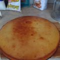 El cooksnap de Victoria D'elias cuando hizo Torta de durazno y banana (con mixer).