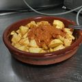 El cooksnap de Antonio Manuel cuando hizo Patatas bravas.