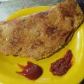 Seema Gupta का कुकस्नैप जब उन्होंने रवा का चीला (rava ka cheela recipe in Hindi) बनाया था।