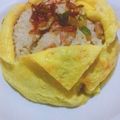 Cooksnap dari SY_ek4 untuk resep Omurice (nasgor selimut omelet)