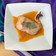il Elodia quando ha preparato Trancio di salmone al lardo su crema di zucca