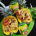 Cooksnap dari Ellin Elin untuk resep 55. Pineapple fried rice (nasi goreng nanas khas thailand)